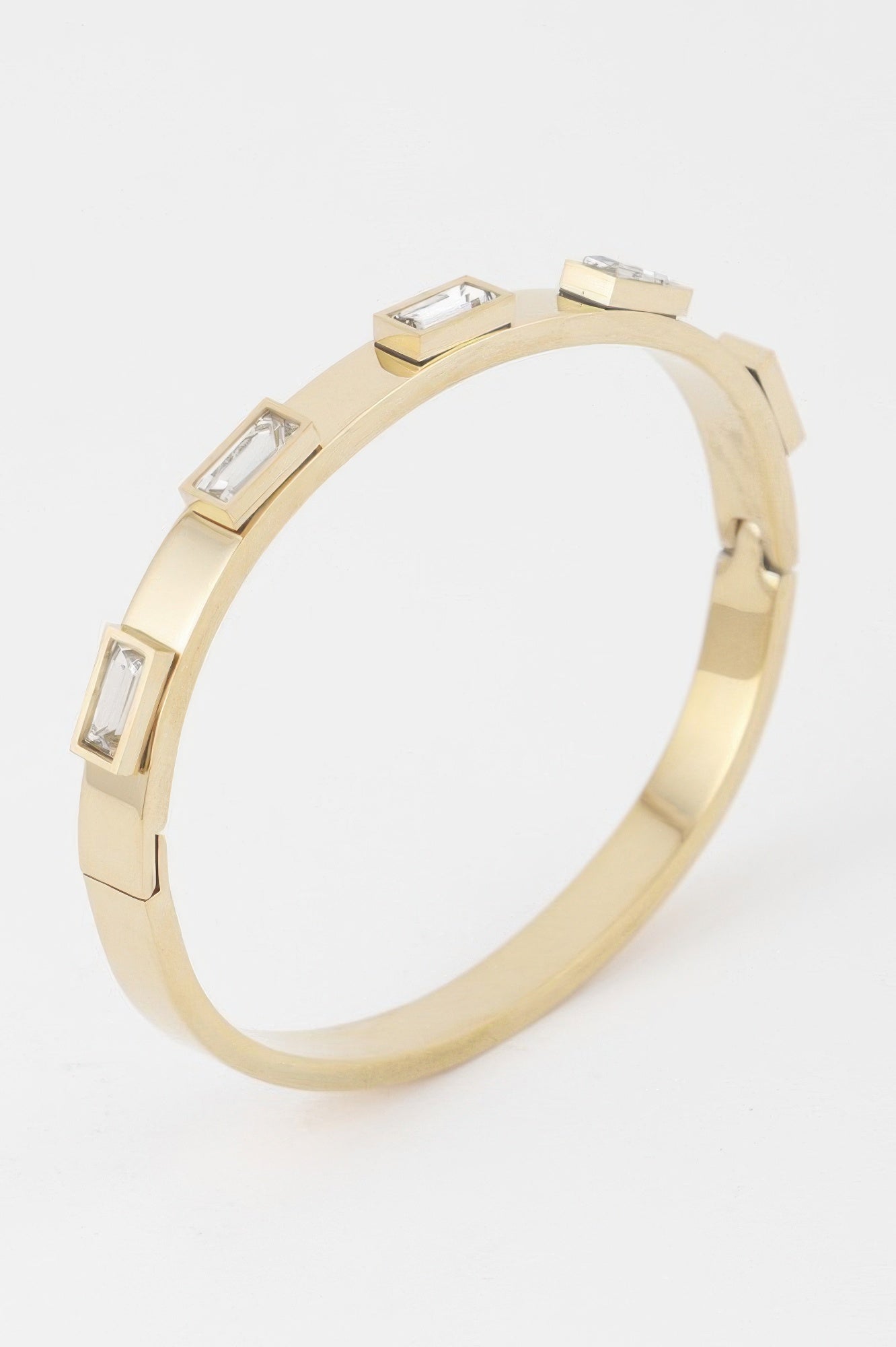Bracelet multi-cristaux avec fermoir
