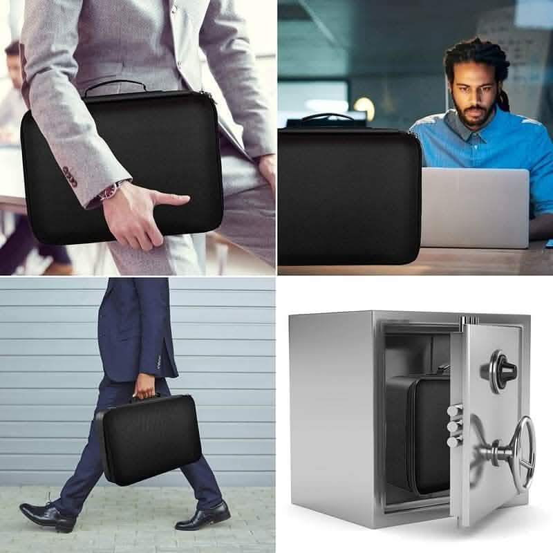 Sac de rangement multi-couches pour documents, billets, certificats et organisateur de fichiers
