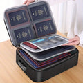 Sac de rangement multi-couches pour documents, billets, certificats et organisateur de fichiers