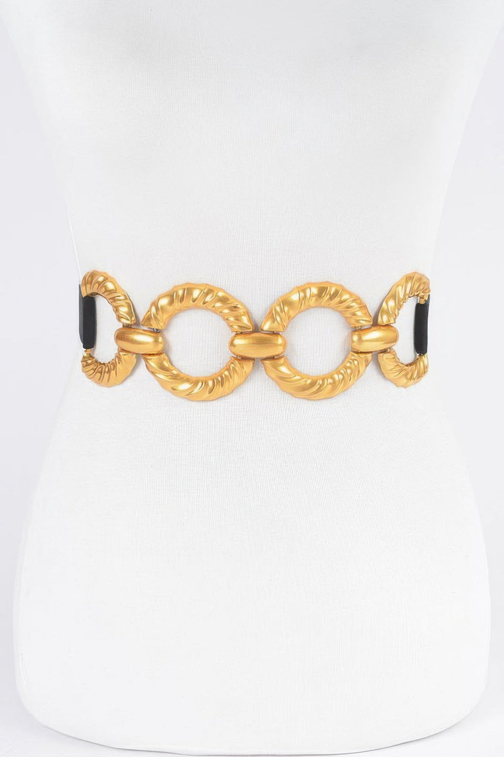 Ceinture élastique à boucle multi-métal
