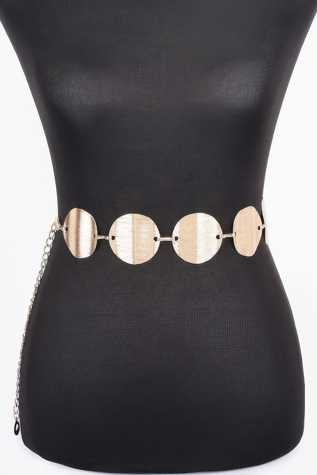 Ceinture à maillons métalliques multiples