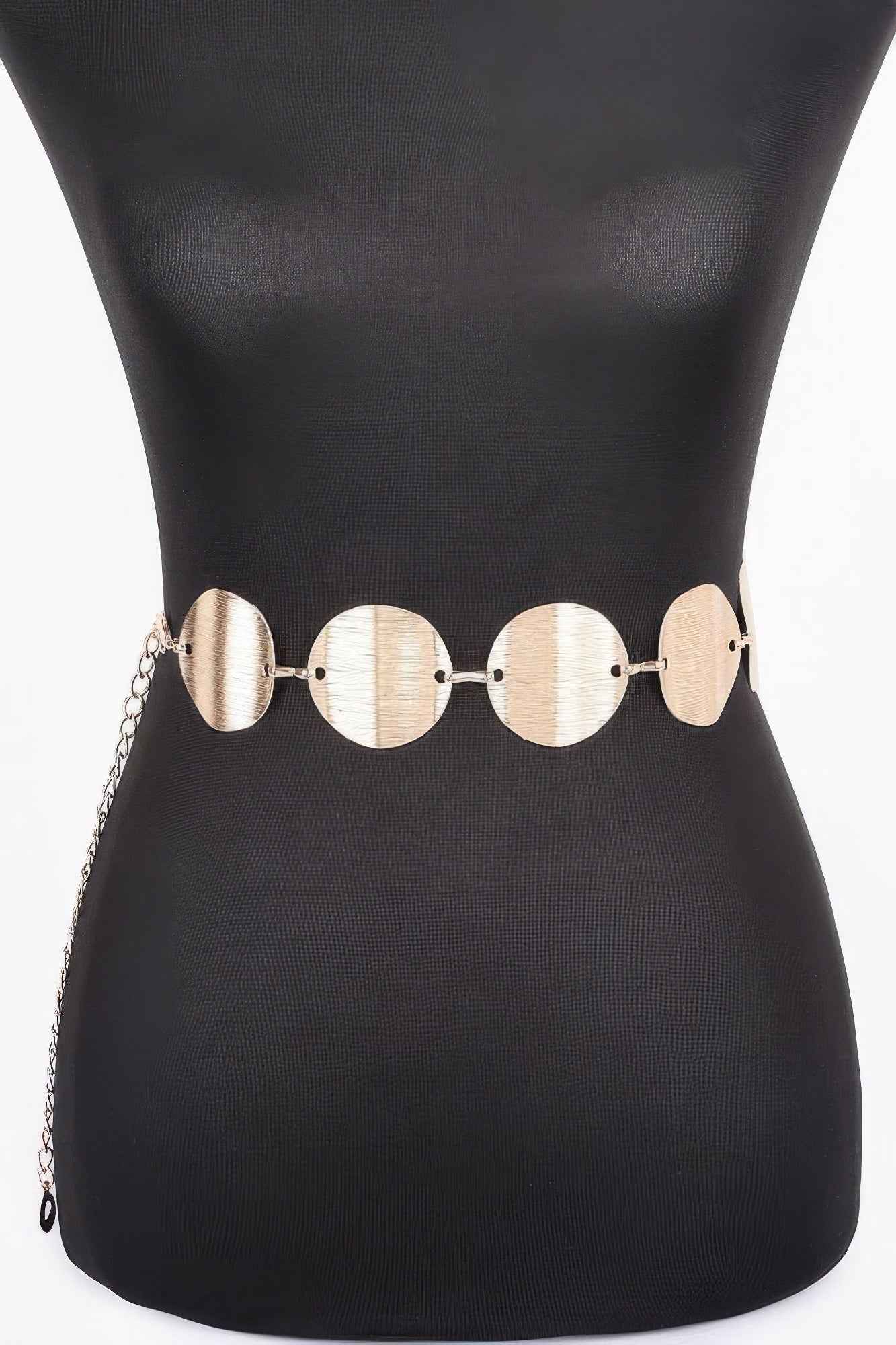 Ceinture à maillons métalliques multiples