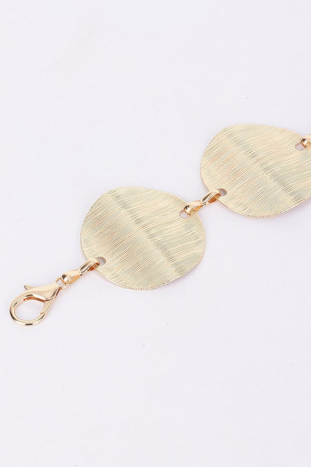 Ceinture à maillons métalliques multiples