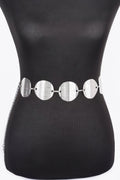 Ceinture à maillons métalliques multiples