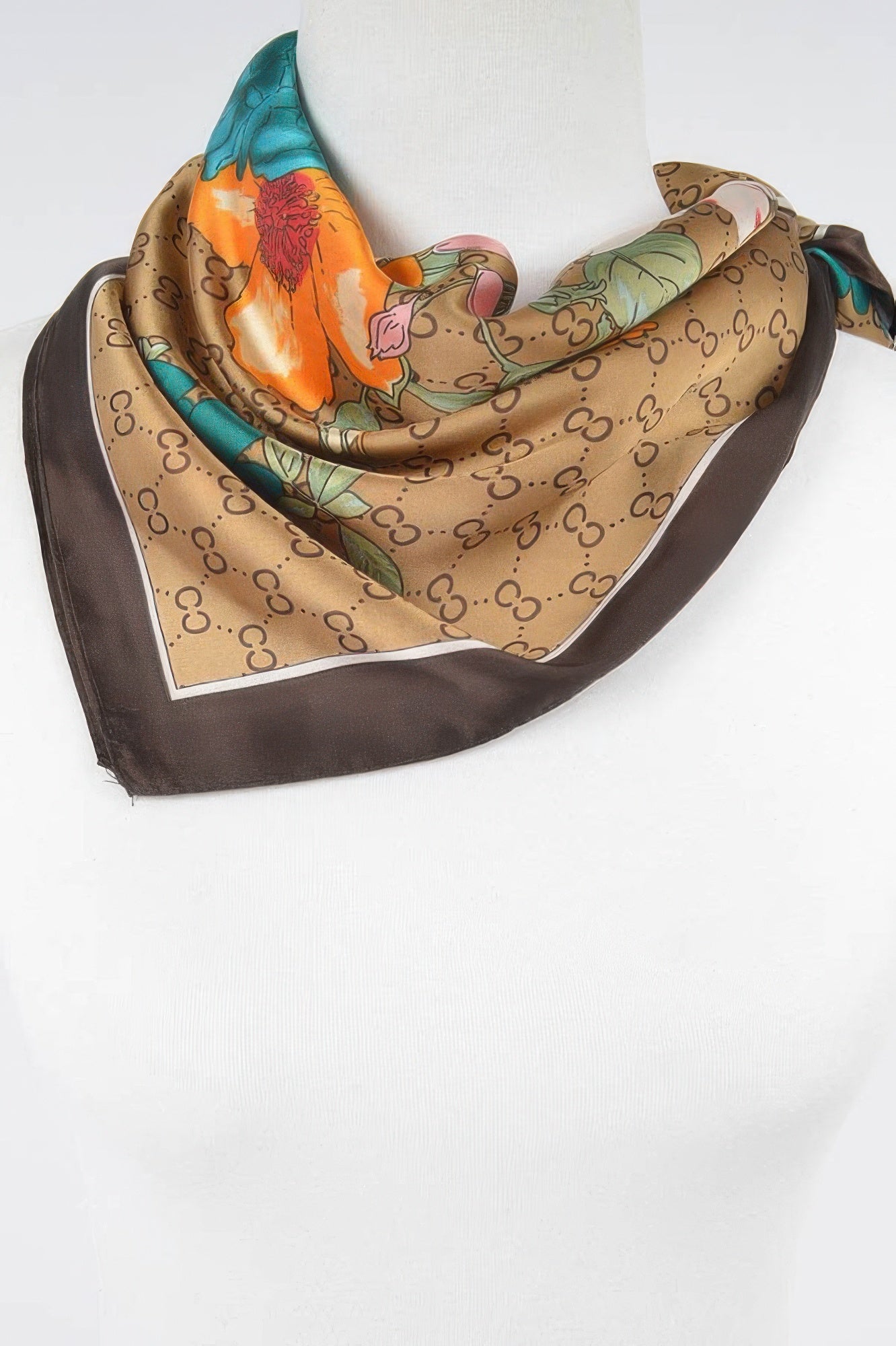 Bandana à imprimés multiples