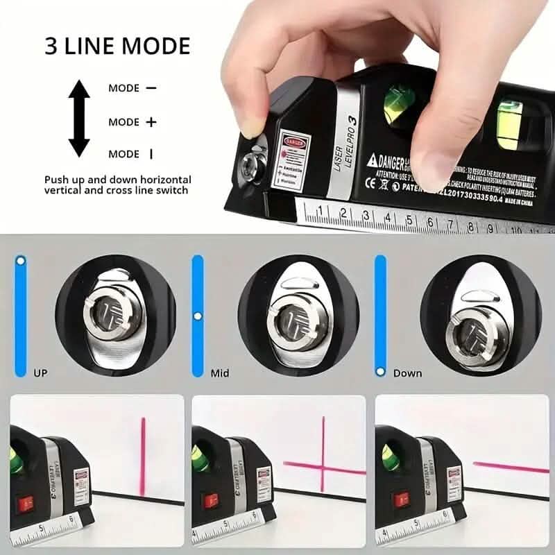Niveau laser multifonction pour le traçage