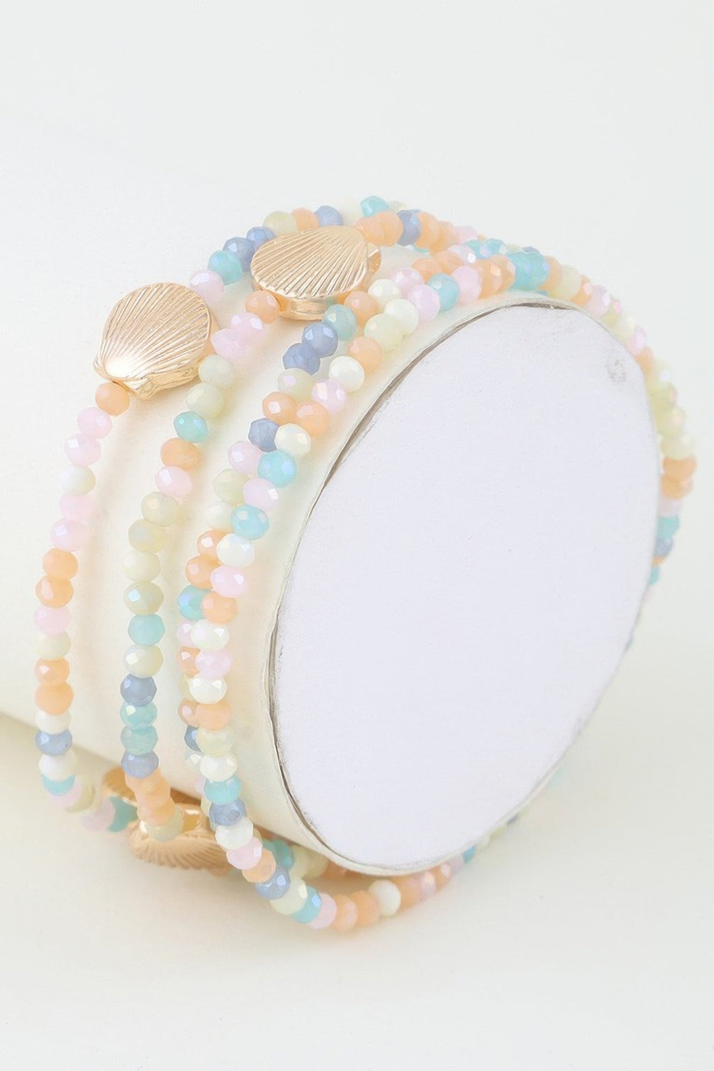 Bracelet multicoques de perles