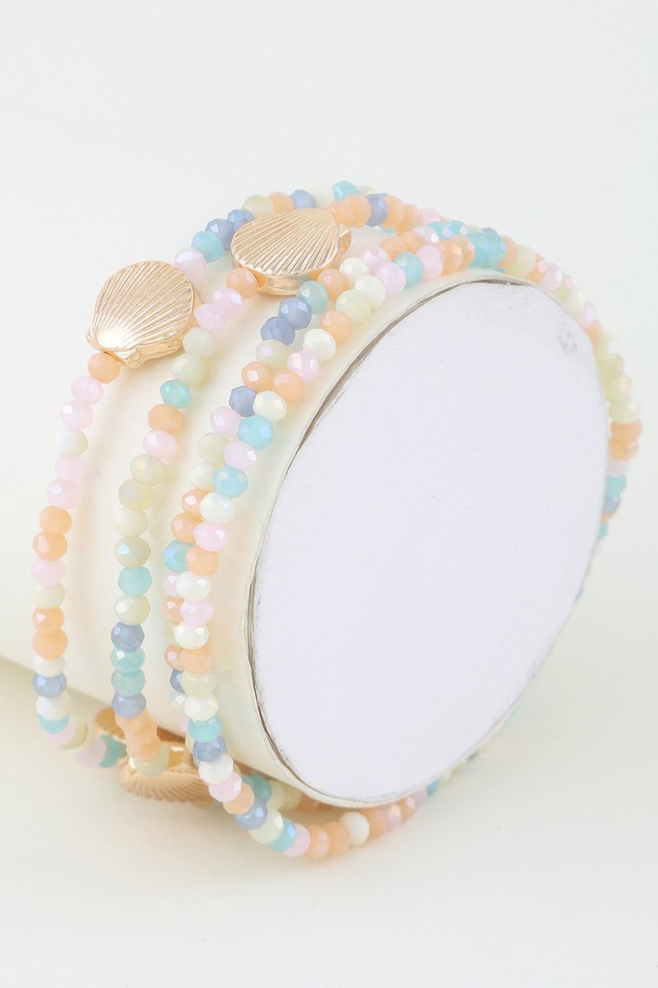 Bracelet multicoques de perles