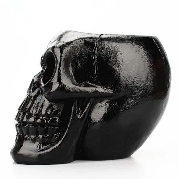 Support de rangement multifonction créatif en forme de crâne