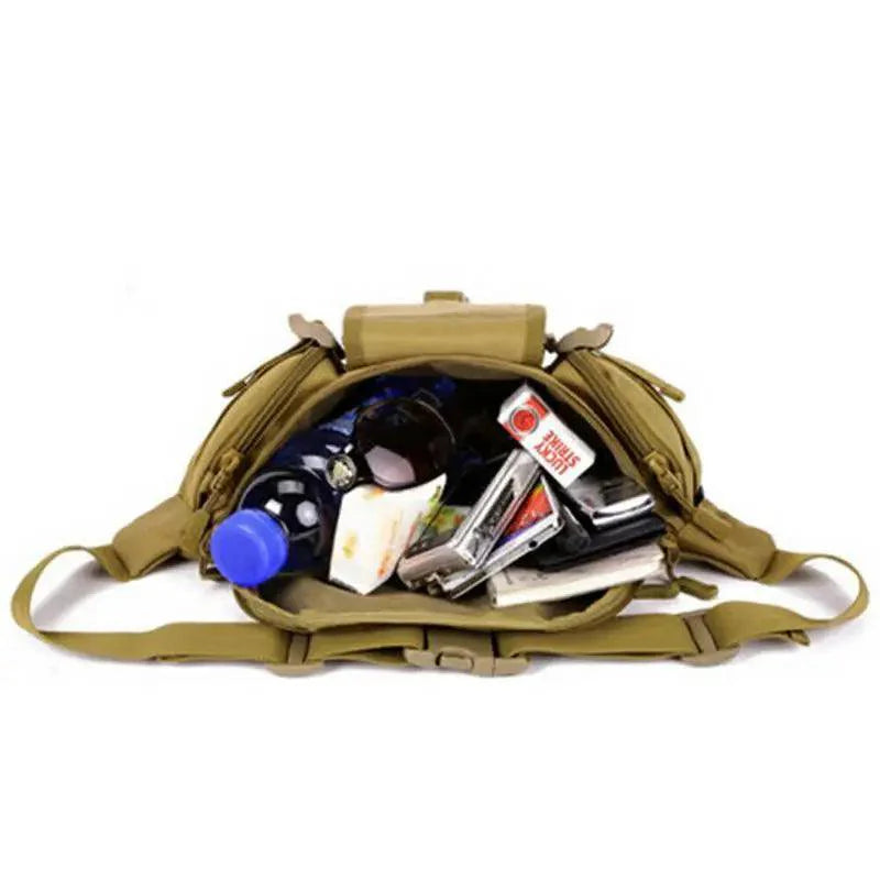 Sac de taille militaire tactique multifonctionnel, design classique, pour sports de plein air, course à pied, voyage, pour hommes