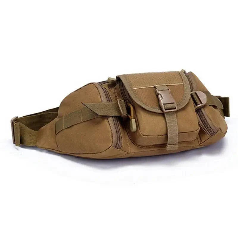 Sac de taille militaire tactique multifonctionnel, design classique, pour sports de plein air, course à pied, voyage, pour hommes