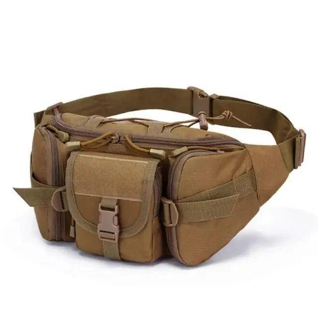 Sac de taille militaire tactique multifonctionnel, design classique, pour sports de plein air, course à pied, voyage, pour hommes