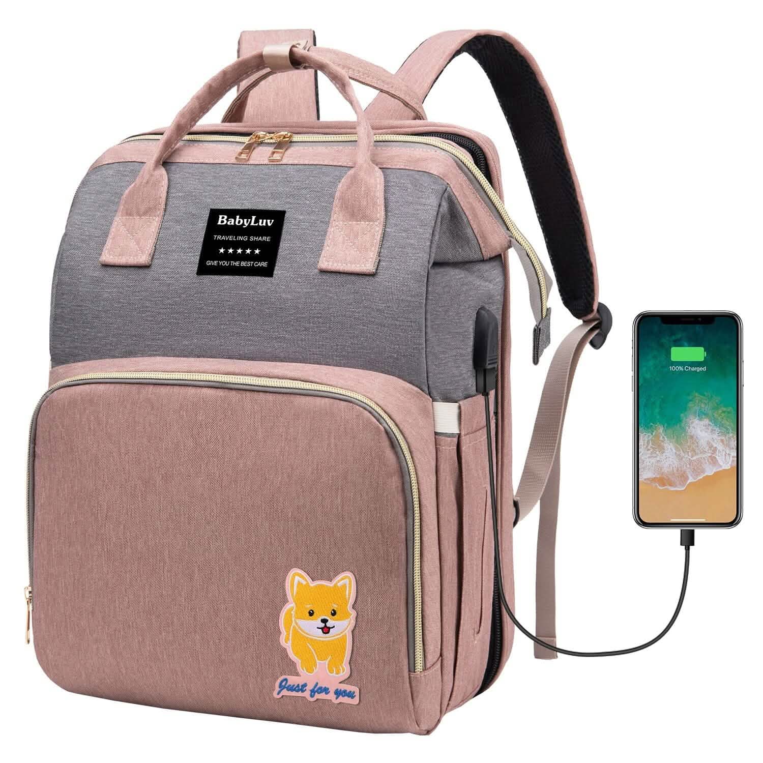 Sac à dos à langer multifonctionnel