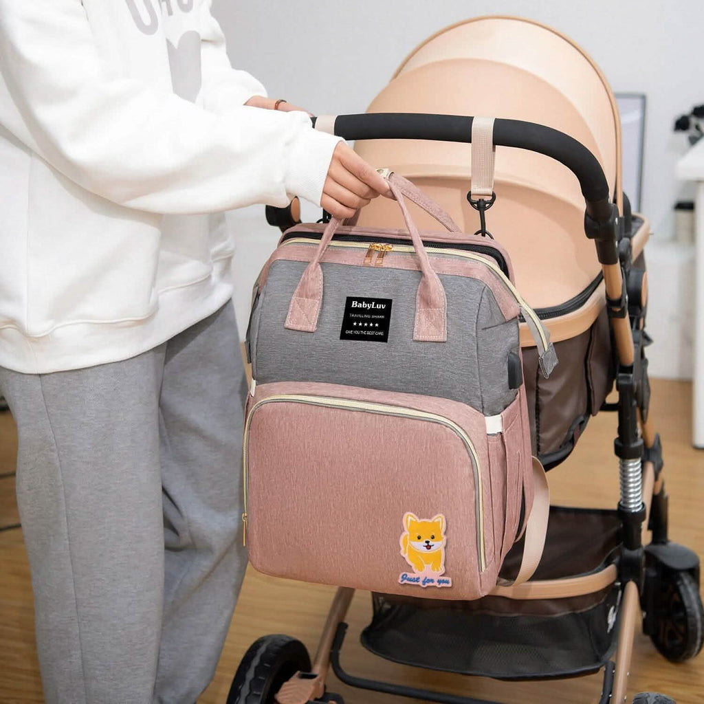 Sac à dos à langer multifonctionnel