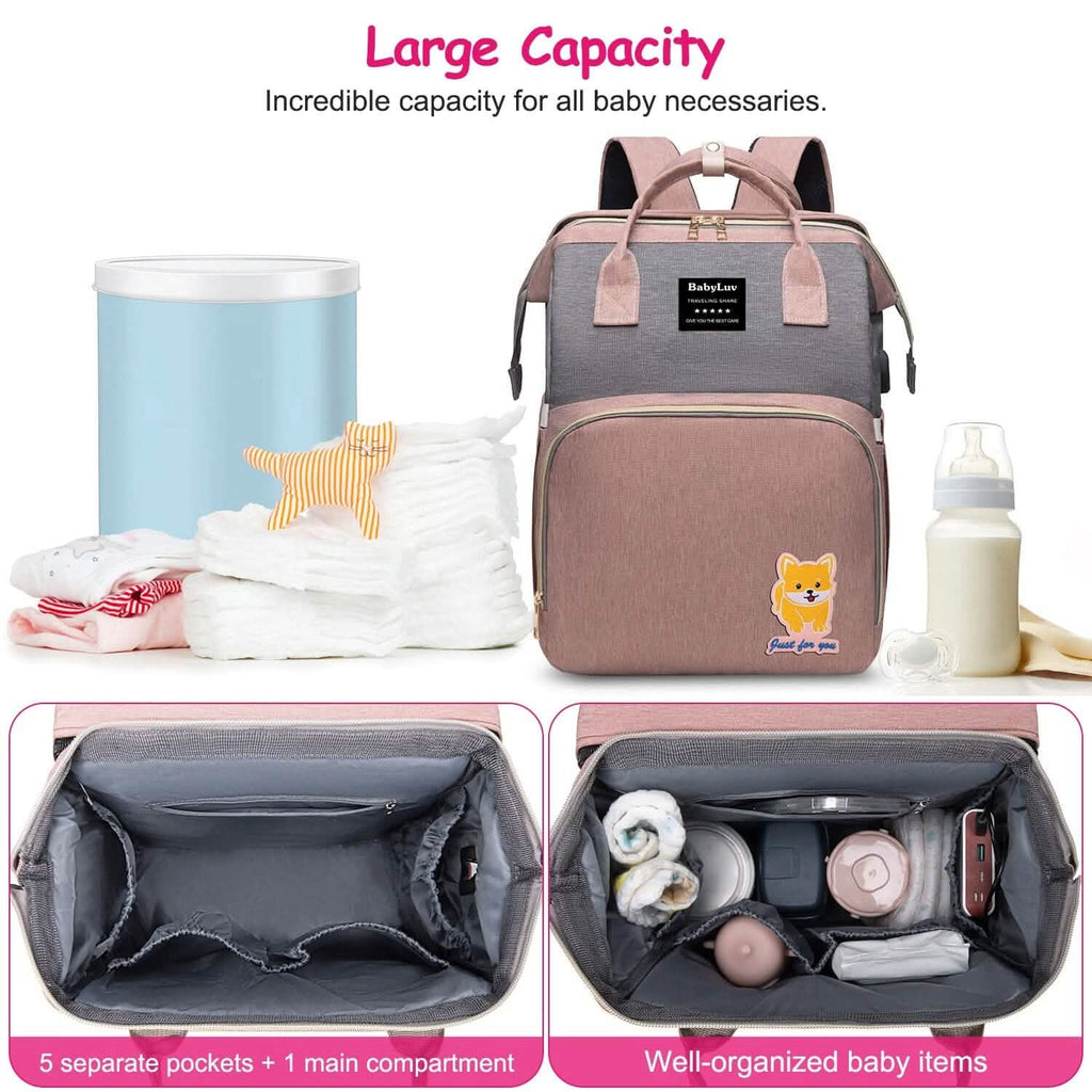 Sac à dos à langer multifonctionnel