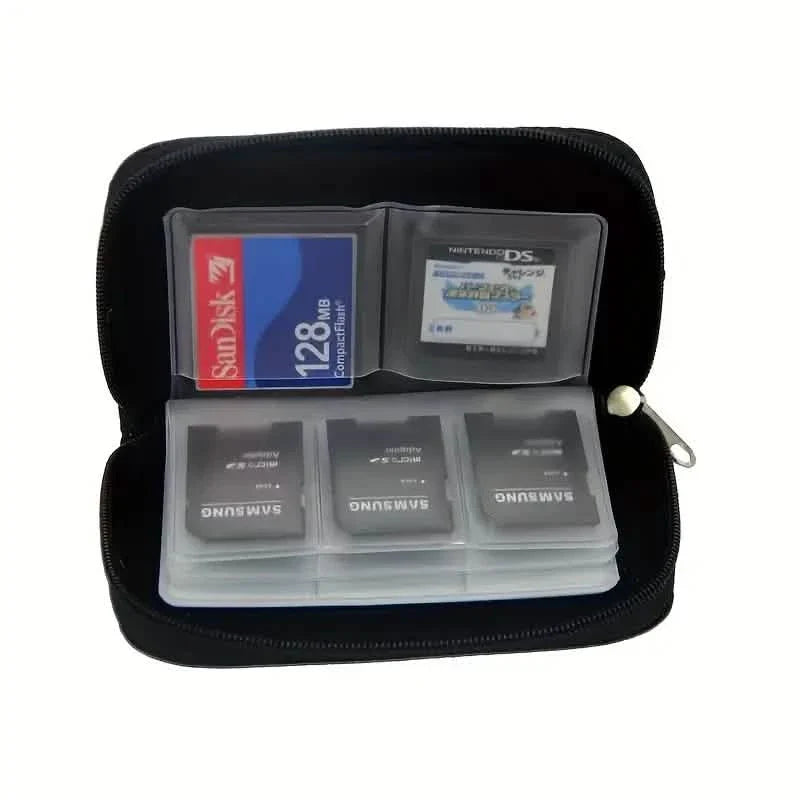 Sac de cartes multifonctionnel en PVC, pochette portable pour cartes d'appareil photo, stockage de cartes CF