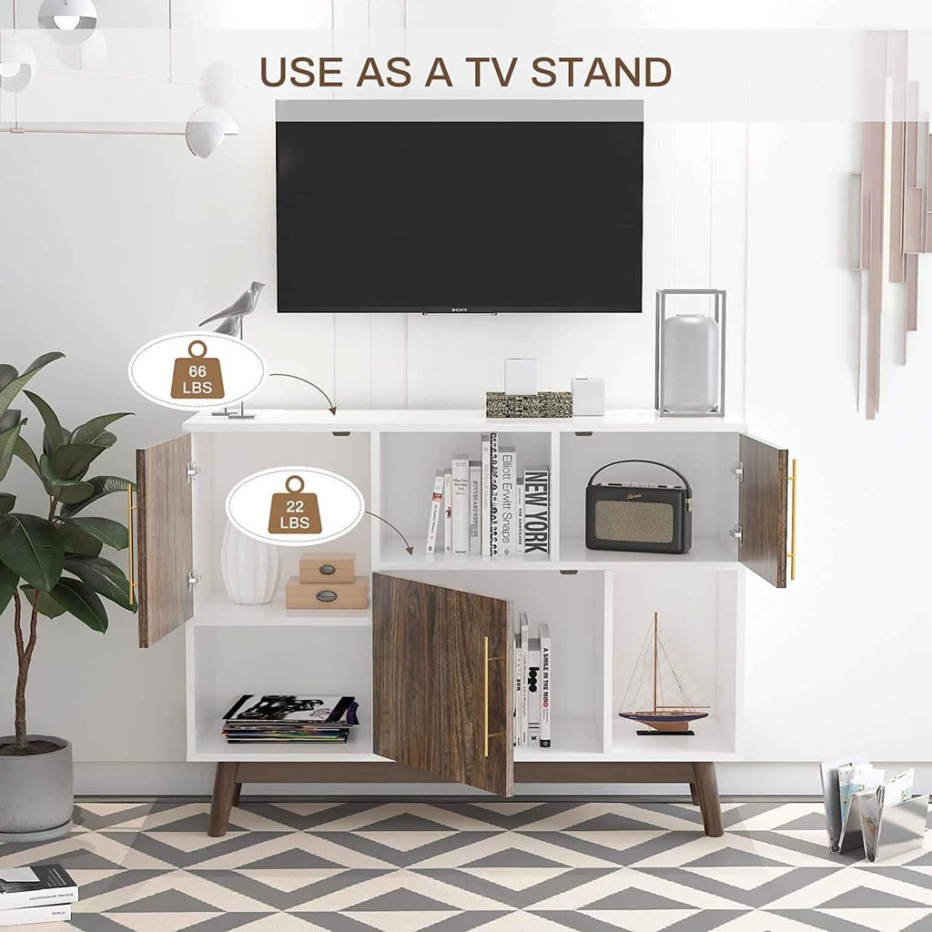 Meuble de rangement multifonctionnel Buffet moderne ou Bahut de cuisine