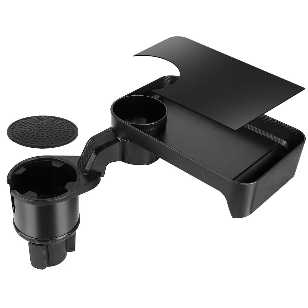 Support de montage multifonctionnel pour porte-gobelet avec plateau détachable