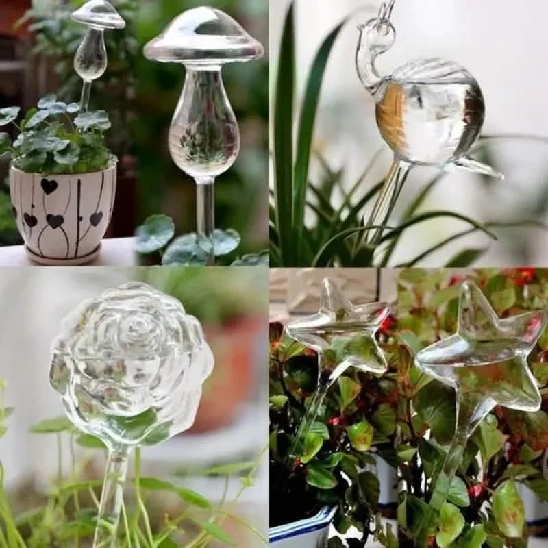 Dispositif d'arrosage pour fleurs en forme de champignon