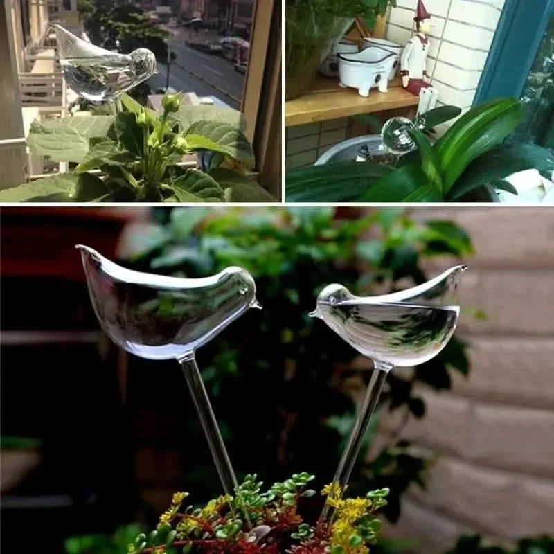 Dispositif d'arrosage pour fleurs en forme de champignon