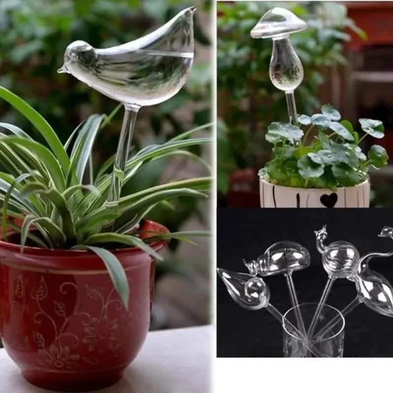 Dispositif d'arrosage pour fleurs en forme de champignon