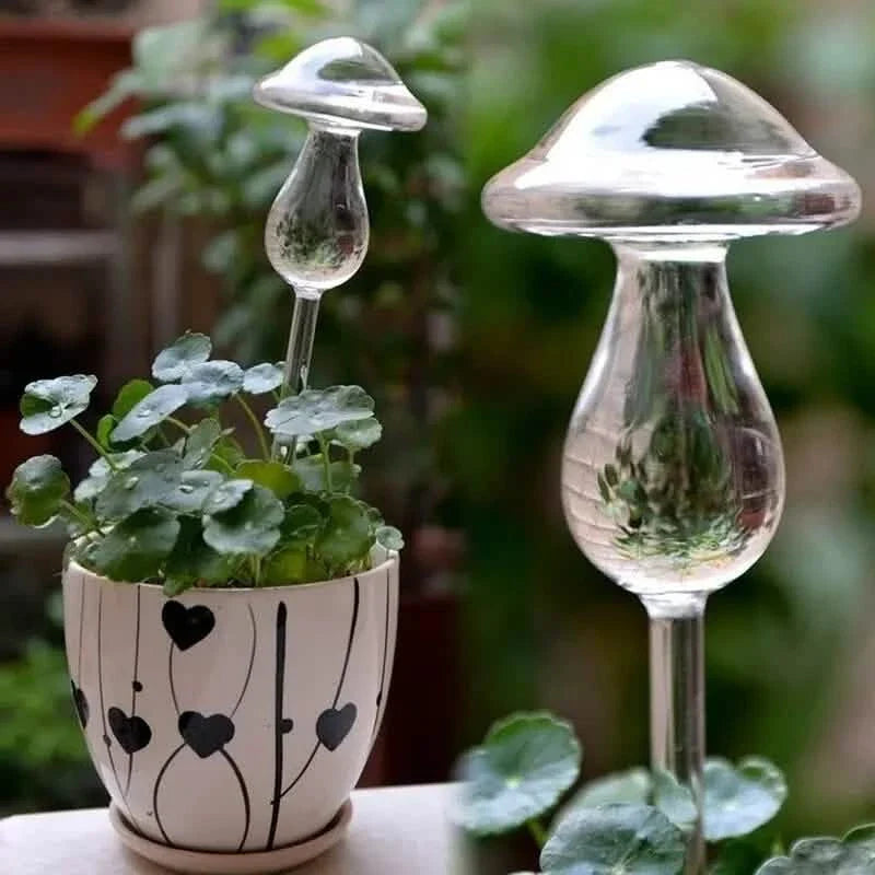 Dispositif d'arrosage pour fleurs en forme de champignon