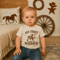 t-shirt imprimé | mon premier rodéo
