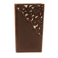 PORTEFEUILLE HOMME RODEO NOCONA TRESSÉ IVOIRE