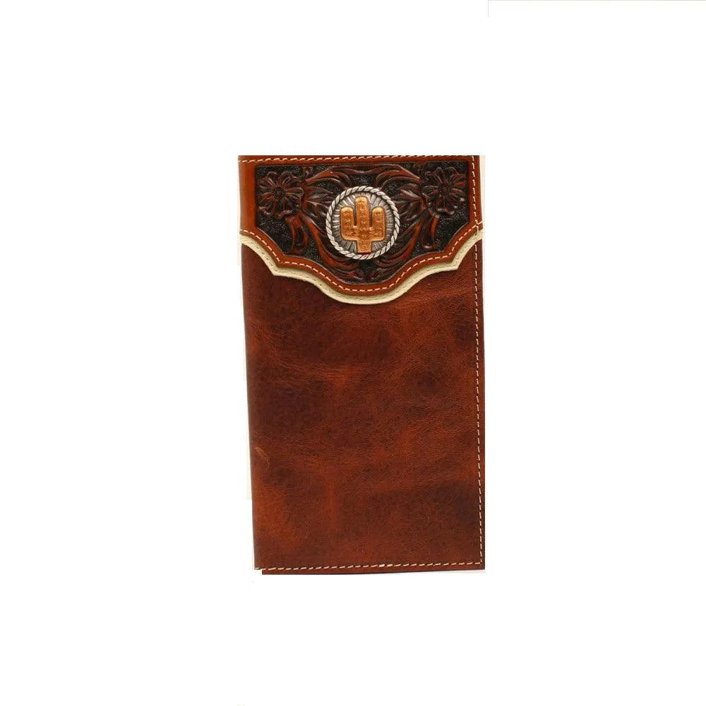 Portefeuille bi-fold Nocona Cactus Concho pour homme