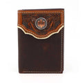 Portefeuille homme à trois volets Nocona Cactus Concho