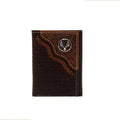 Portefeuille homme Nocona Rodeo Trifold motif tête de cerf