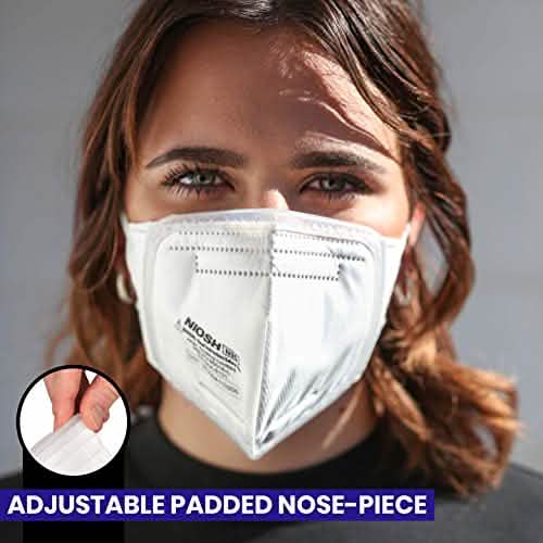 Masque de protection respiratoire pliant N95