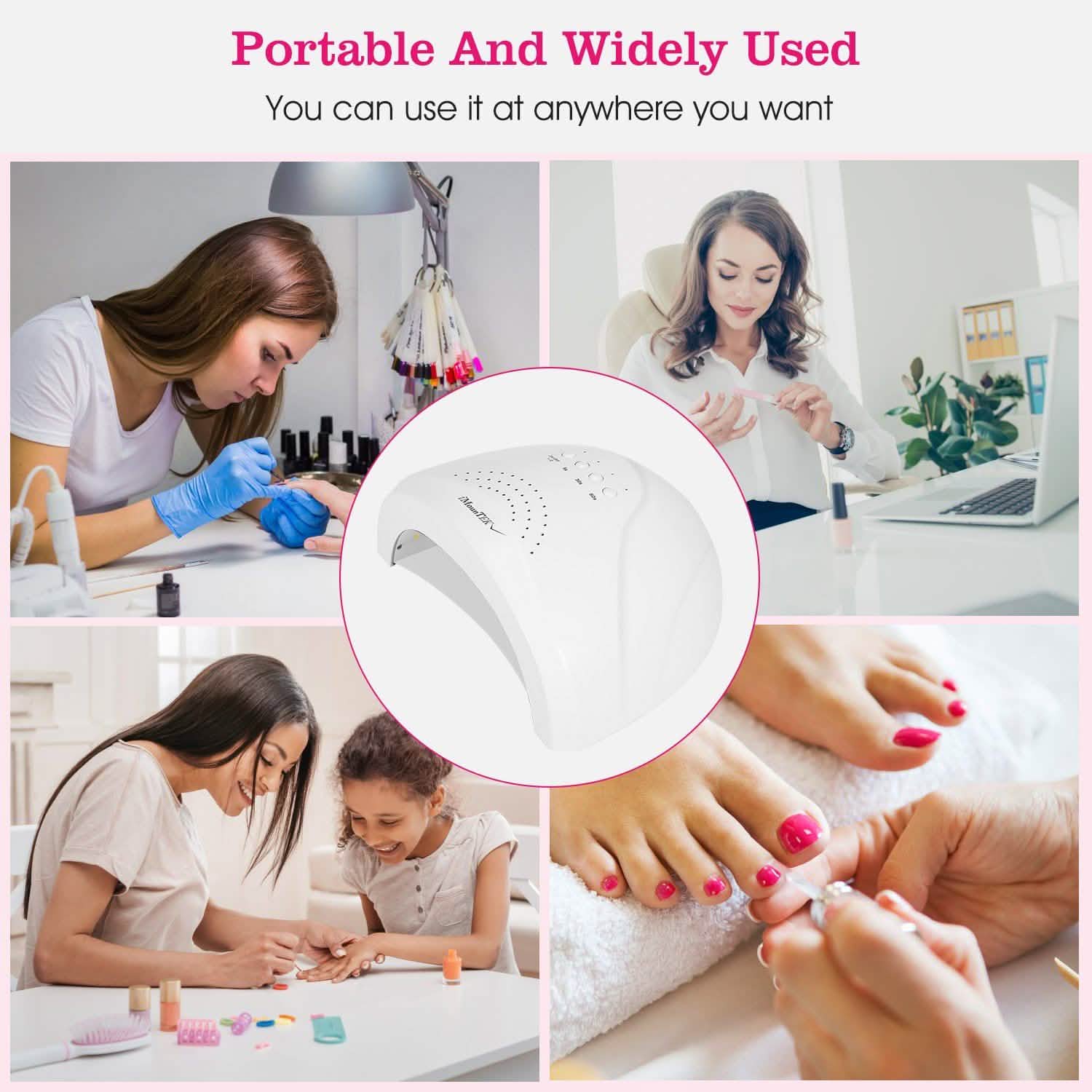 Lampe UV LED Sèche-ongles 48W/24W