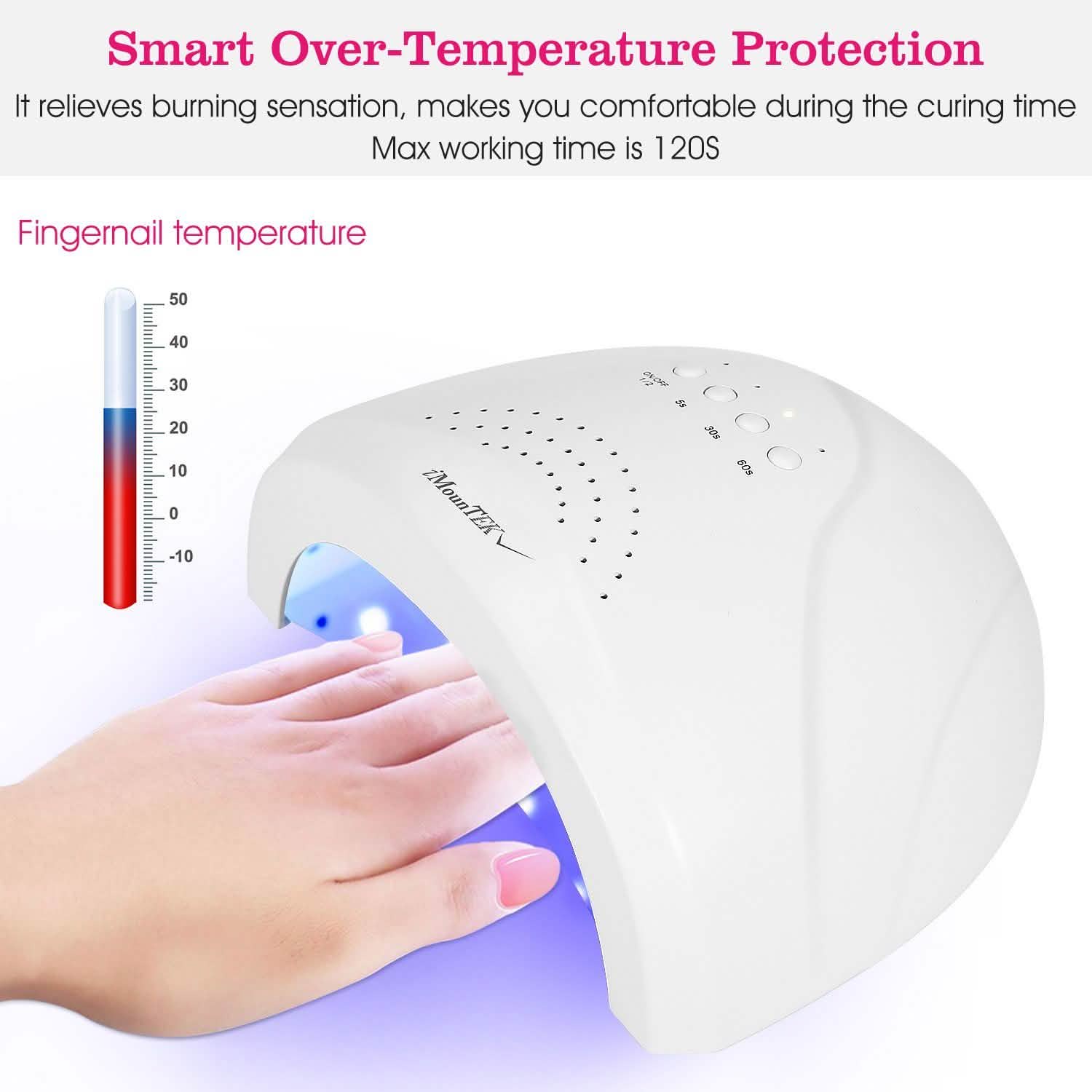Lampe UV LED Sèche-ongles 48W/24W