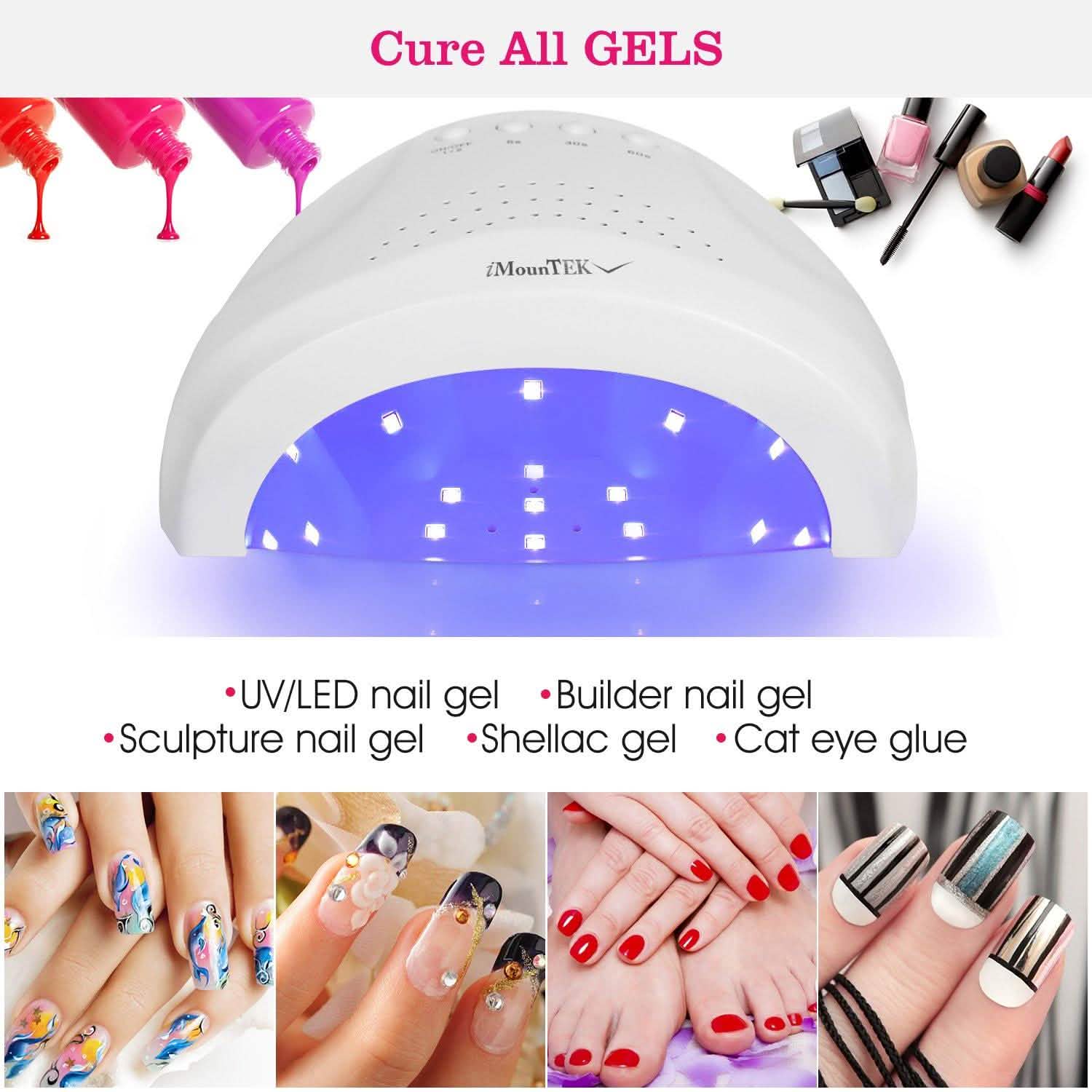 Lampe UV LED Sèche-ongles 48W/24W