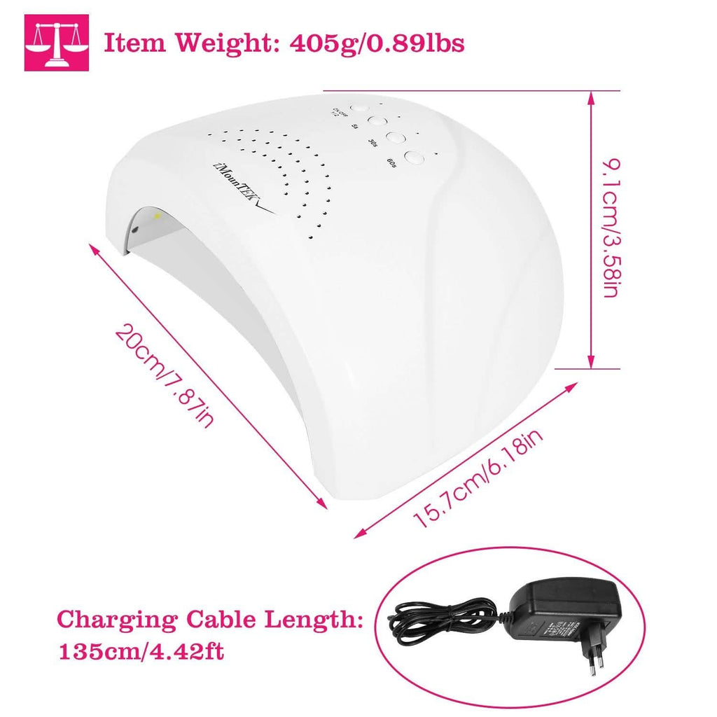 Lampe UV LED Sèche-ongles 48W/24W