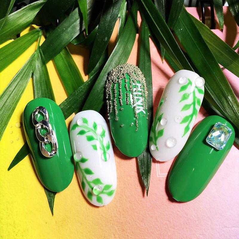 Vernis Gel Ongles Tendance Gouttes d'Eau UV Décoration Nail Art Mode Design Luxe pour Filles et Femmes Gel Ongles Tendance