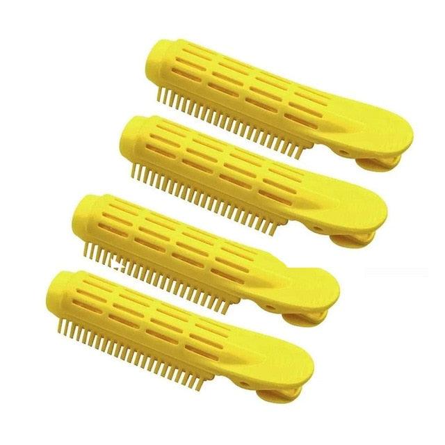 Bigoudi Cheveux Naturel Moelleux Clip Bouclé Cheveux Plastique Racines Cheveux Clip Moelleux Frange Pince Coiffure Couleur Bonbon Épingle À Cheveux Outil De Coiffage Cheveux Bouclés Bigoudi Petit Et Facile À Transporter Accessoires Pour Cheveux