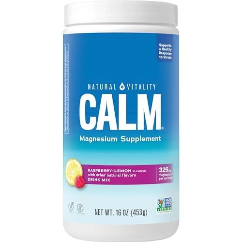 Natural Vitality Calm Framboise Citron 454 g