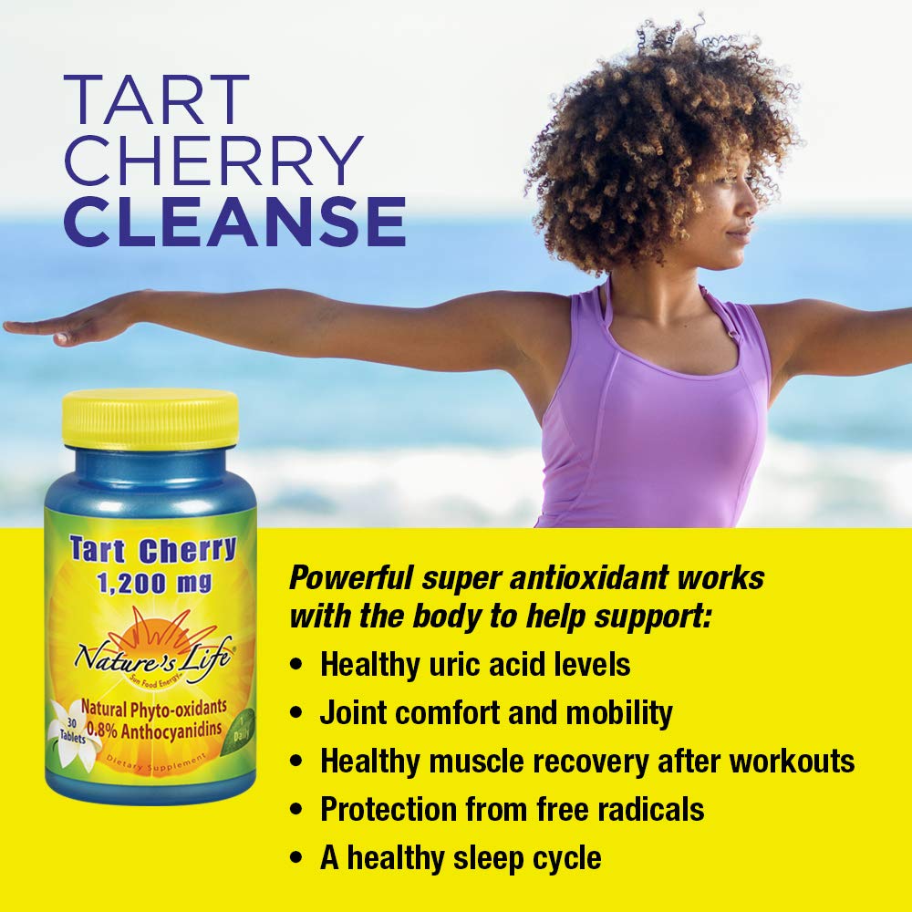 Nature's Life Cerise Acerola 1200mg 30 Comprimés