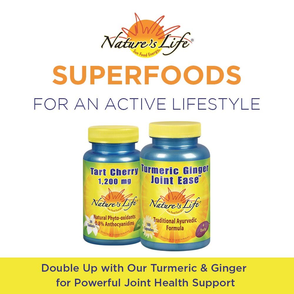Nature's Life Cerise Acerola 1200mg 30 Comprimés