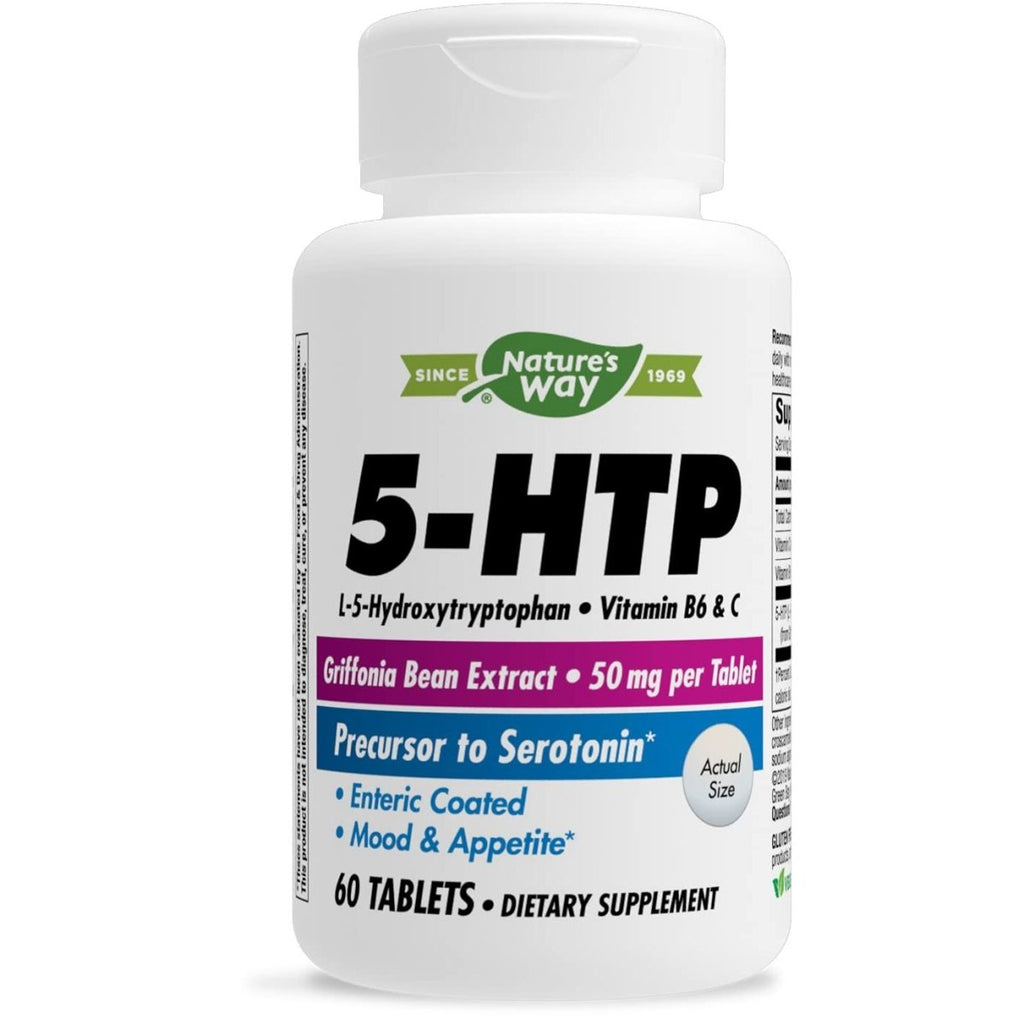 Nature's Way 5-HTP, 60 comprimés