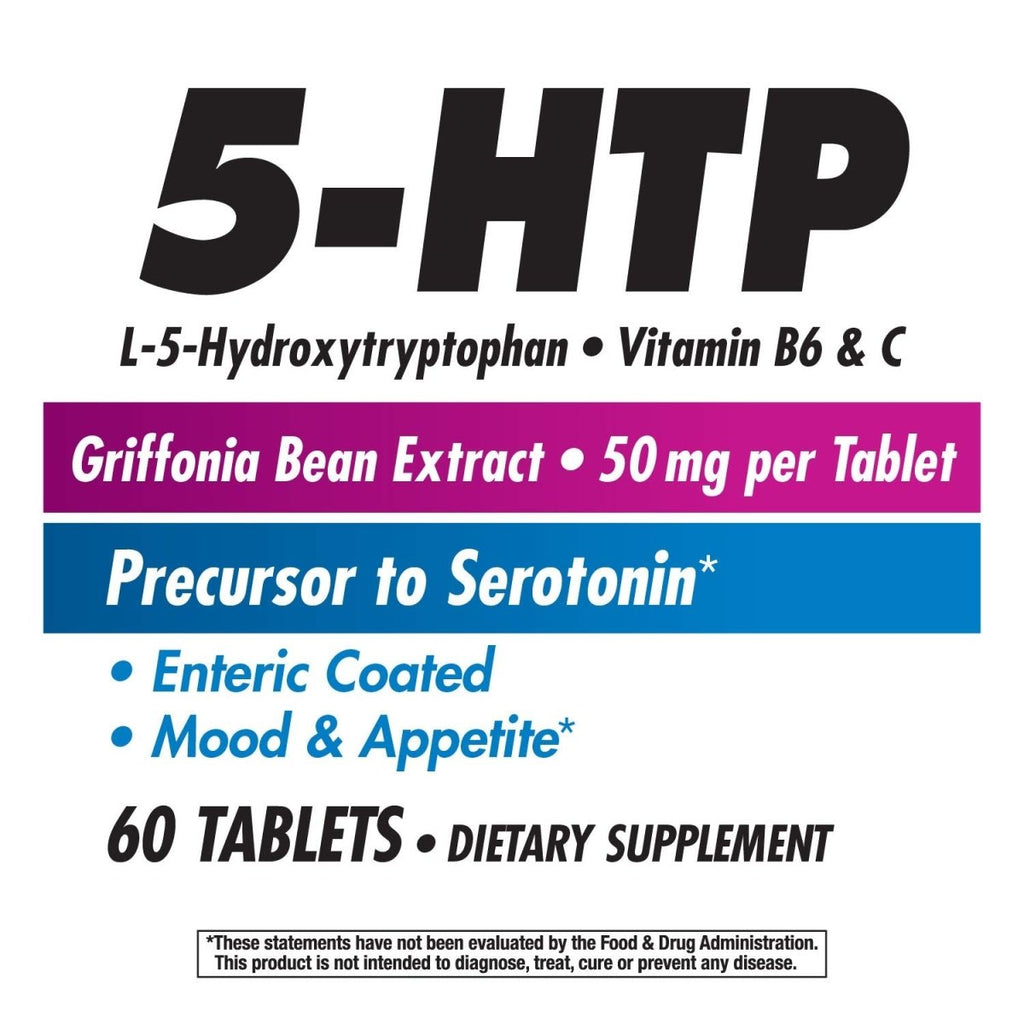 Nature's Way 5-HTP, 60 comprimés