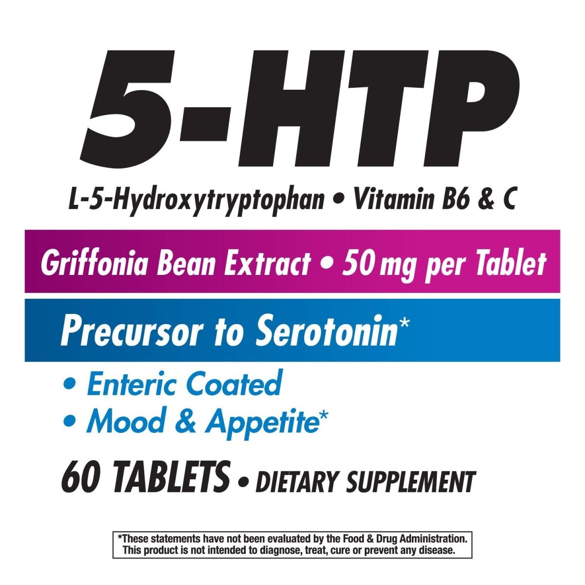 Nature's Way 5-HTP, 60 comprimés