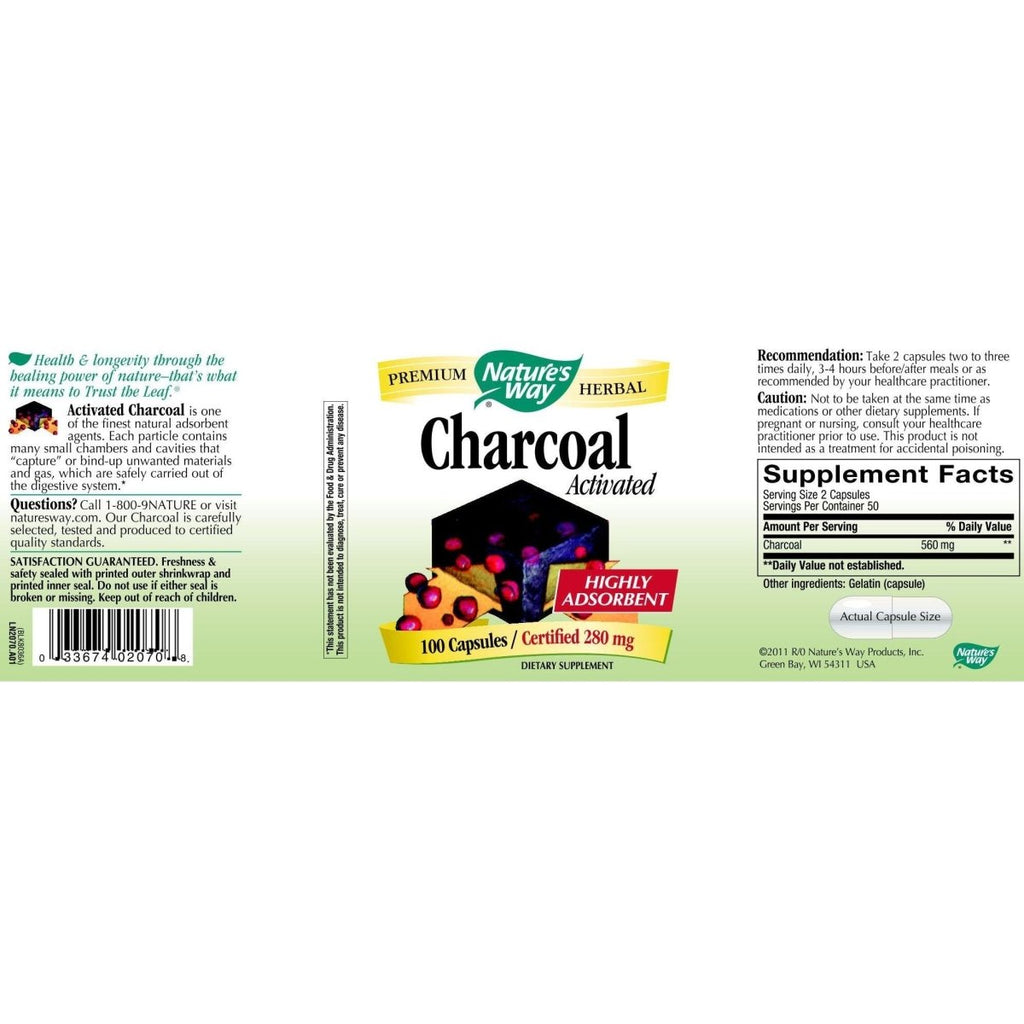 Charbon activé Nature's Way