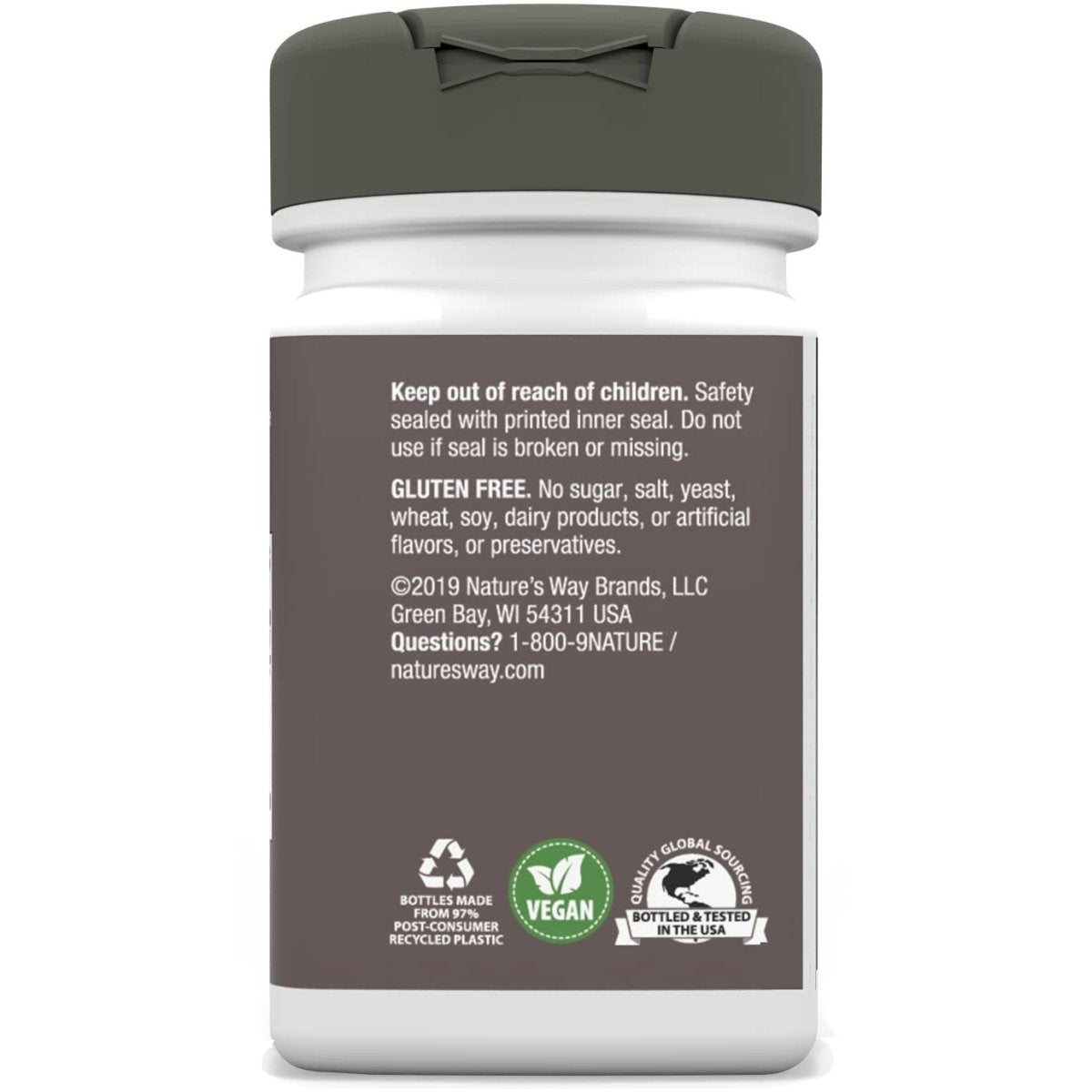 Nature's Way Advanced Ginkgold Extrait - Soutien cognitif et de la mémoire - 50 Comprimés