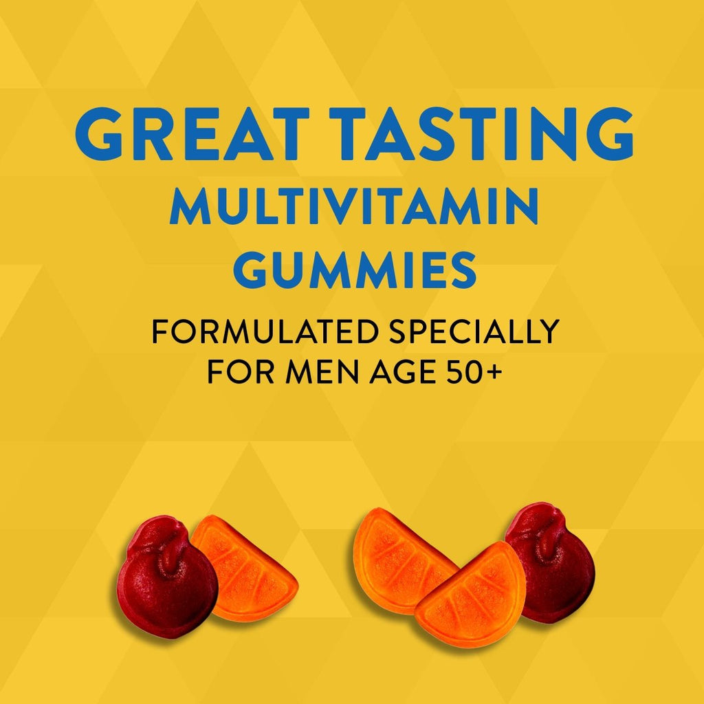Nature's Way Alive! Men's 50+ Gummy Multivitamins