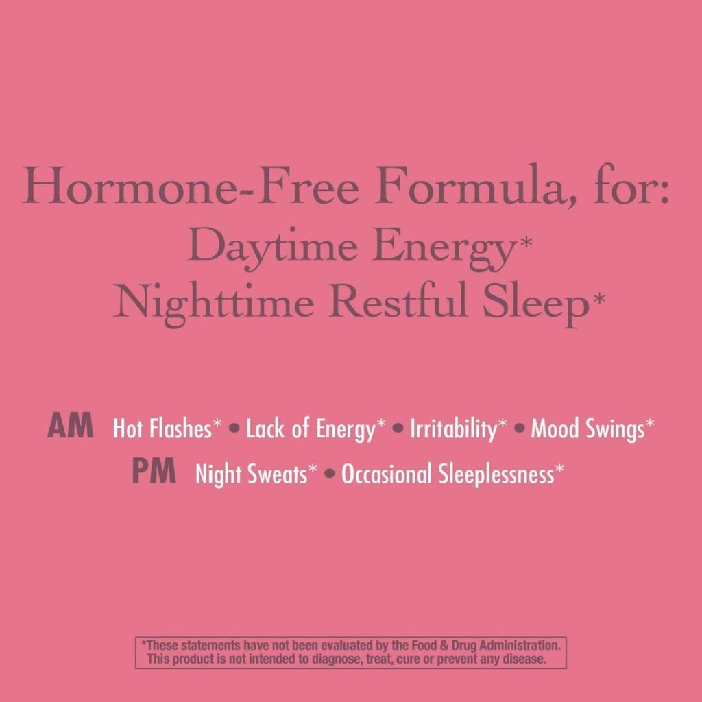Nature's Way Formule Ménopause Jour/Nuit – Équilibre Hormonal et Soutien – 60 Gélules