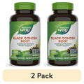 Actée à grappes noires Nature's Way 180 gélules végétales - Lot de 2