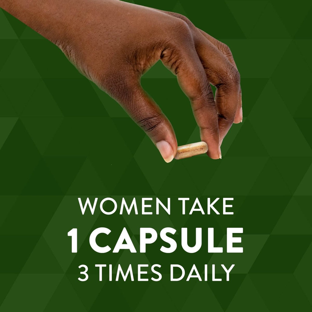 Actée à grappes noires de Nature's Way, soutien traditionnel pour la santé des femmes, vérifié par le projet sans OGM, 180 capsules